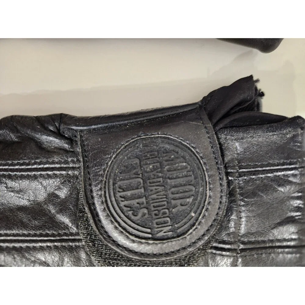 Harley Davidson Women’s Genuine leather gloves Padded Palm Size Small Like New
